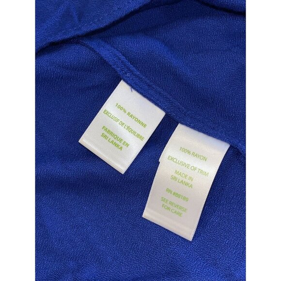 Lilly Pulitzer Blue Jane Embroidery Shift Women's Mini Dress Size 0 - Picture 10 of 10